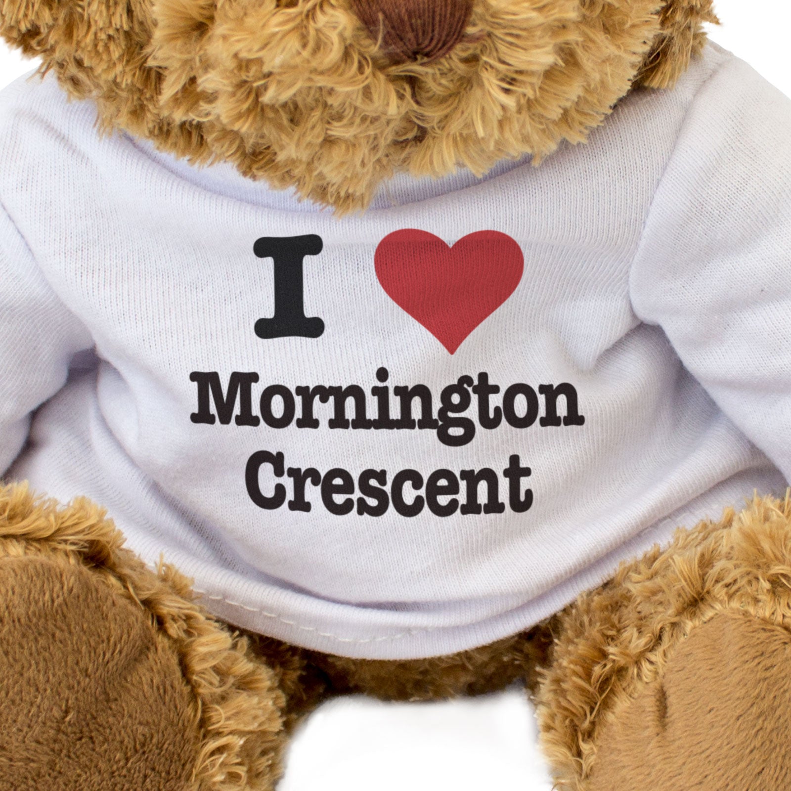 I LOVE MORNINGTON CRESCENT - Teddy Bear - Cute Cuddly Soft - Gift Present