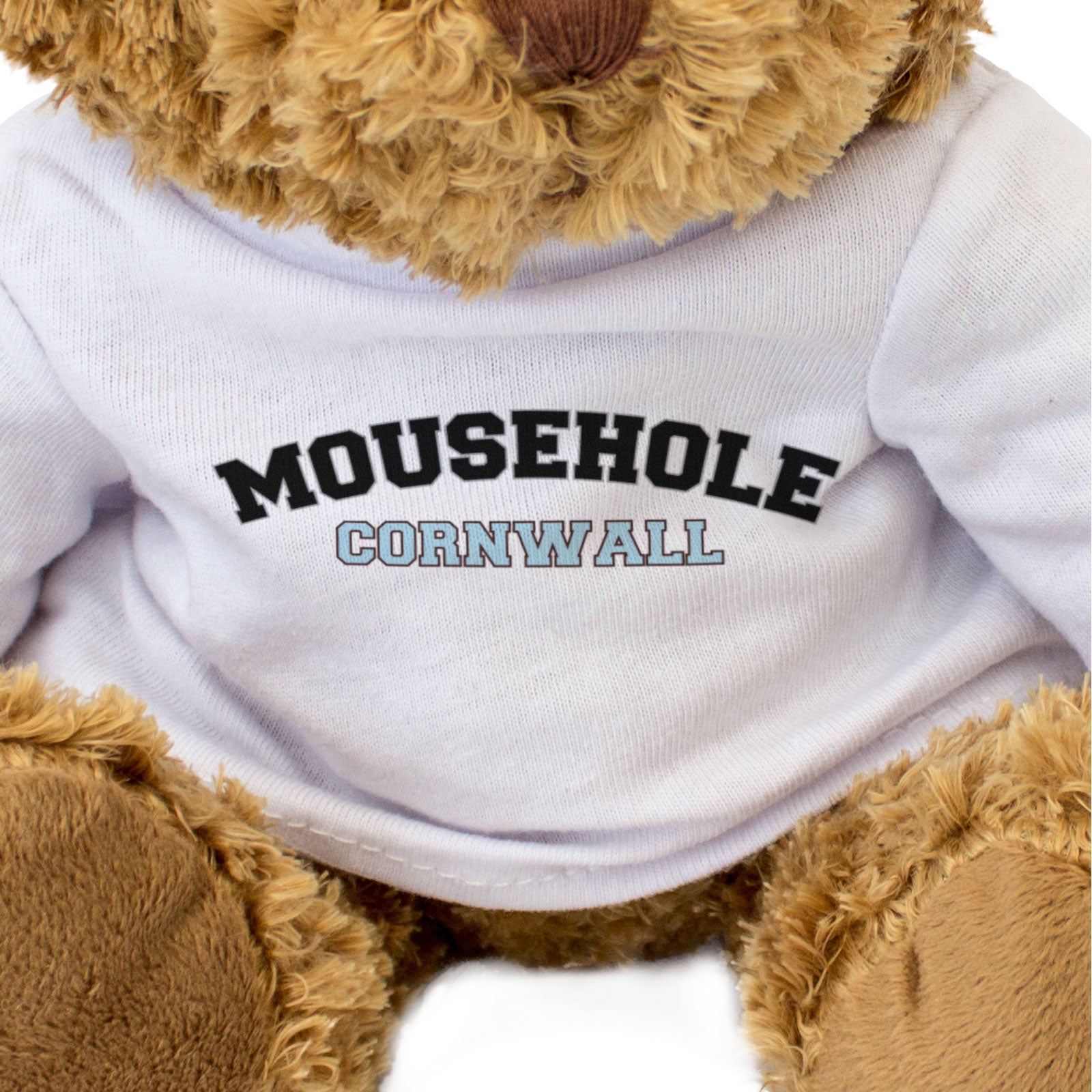 MOUSEHOLE, CORNWALL - Teddy Bear - Cute Cuddly Soft - Cornish Gift Present