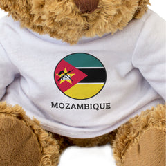 MOZAMBIQUE FLAG ROUNDEL - Teddy Bear - Cute Cuddly - Mozambican Gift Present