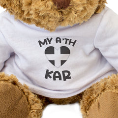 MY A'TH KAR (CORNISH FLAG) - Teddy Bear - I Love You - Cute Partner Gift Present