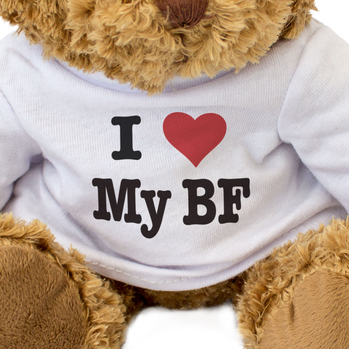 I Love My BF - Teddy Bear - Boyfriend Gift Present