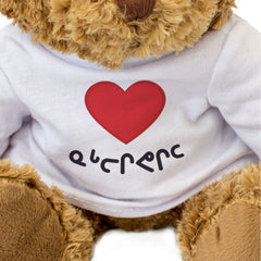 NAGLIGIVAGIT ᓇᒡᓕᒋᕙᒋᑦ - Teddy Bear - I Love You in Inuktitut - Gift Present