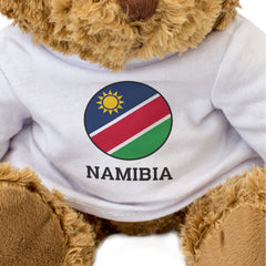 NAMIBIA FLAG ROUNDEL - Teddy Bear - Cute Cuddly - Namibian Gift Present