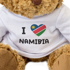 I Love Namibia Flag - Teddy Bear