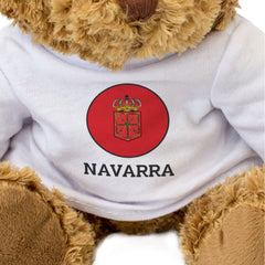 NAVARRA FLAG ROUNDEL - Teddy Bear - Cute Cuddly - Spain Souvenir Gift Present