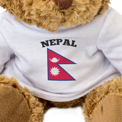 Nepal Flag - Teddy Bear - Gift Present