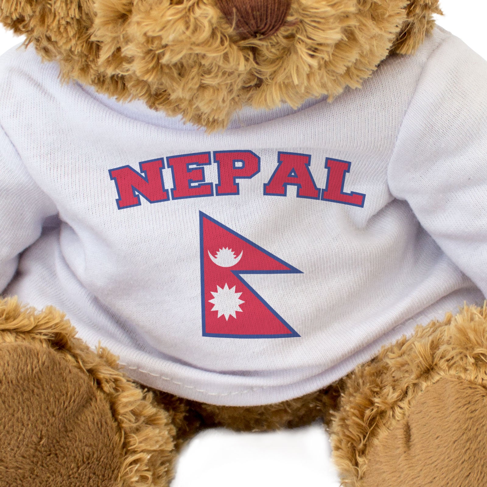 NEPAL + FLAG - Teddy Bear - Cute Funny Nepali Souvenir Gift Present - Image 3