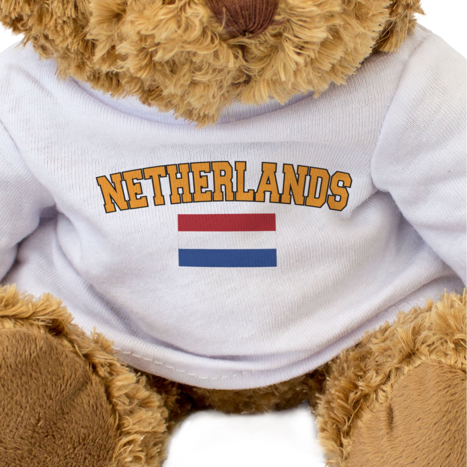 NETHERLANDS + FLAG - Teddy Bear - Cute Funny Soft - Dutch Souvenir Gift Present