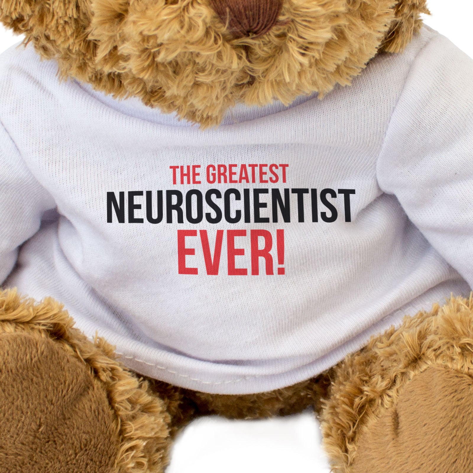 THE GREATEST NEUROSCIENTIST EVER - Teddy Bear - Cute Funny Soft - Gift Present