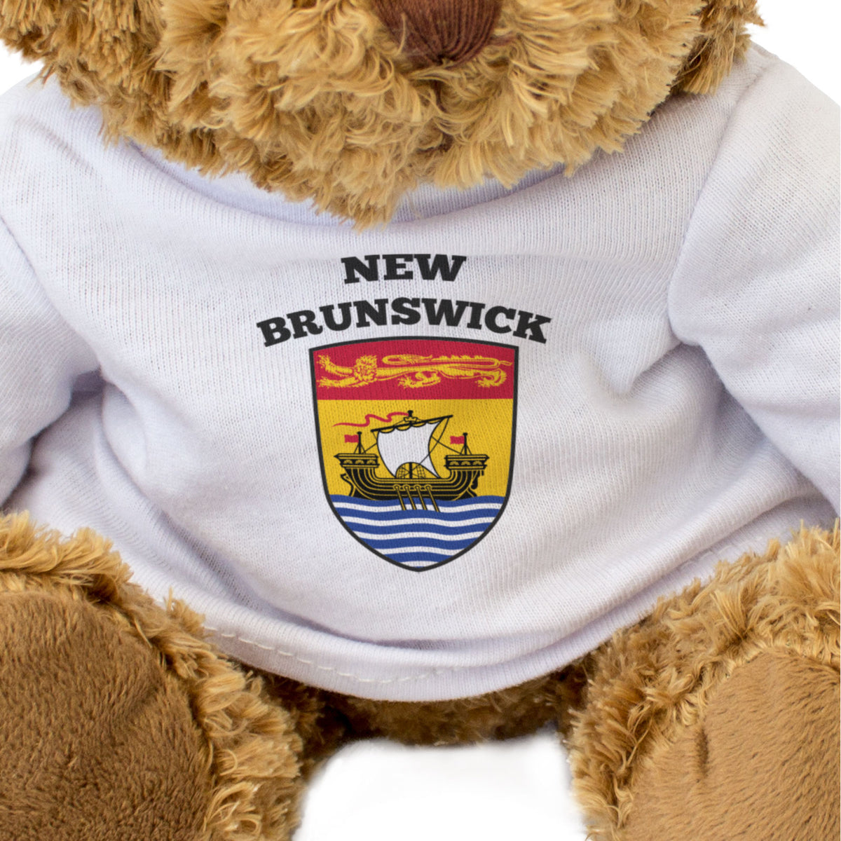 New Brunswick Flag - Teddy Bear - Canada Gift Present