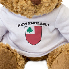 NEW ENGLAND FLAG - Teddy Bear - Cute Cuddly Soft - USA Gift Present