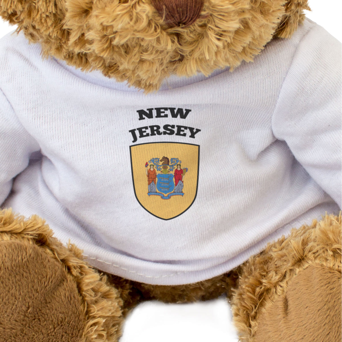 New Jersey Flag - Teddy Bear - Gift Present