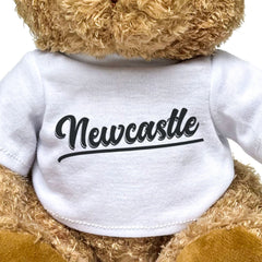NEWCASTLE (SCRIPT) - Teddy Bear - Cute Soft Funny - Geordie Gift Present