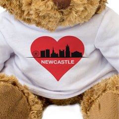 NEWCASTLE SKYLINE - Teddy Bear - Cute Cuddly - Geordie Souvenir Gift Present