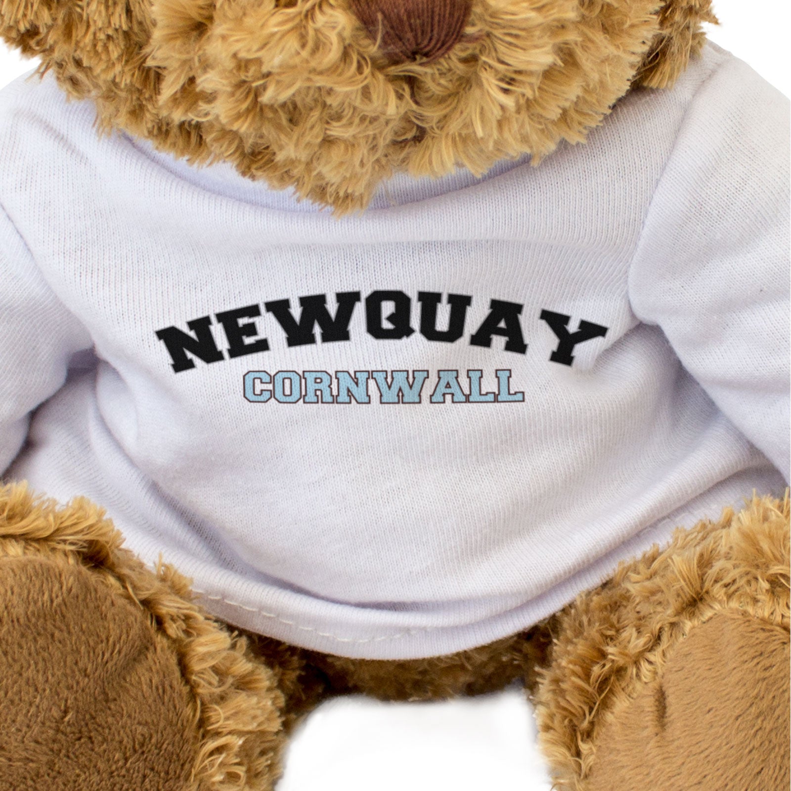 NEWQUAY, CORNWALL - Teddy Bear - Cute Cuddly Soft - Cornish Gift Present