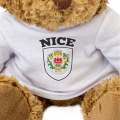 NICE CITY FLAG - Teddy Bear - Cute Cuddly Soft Adorable - France Gift Present