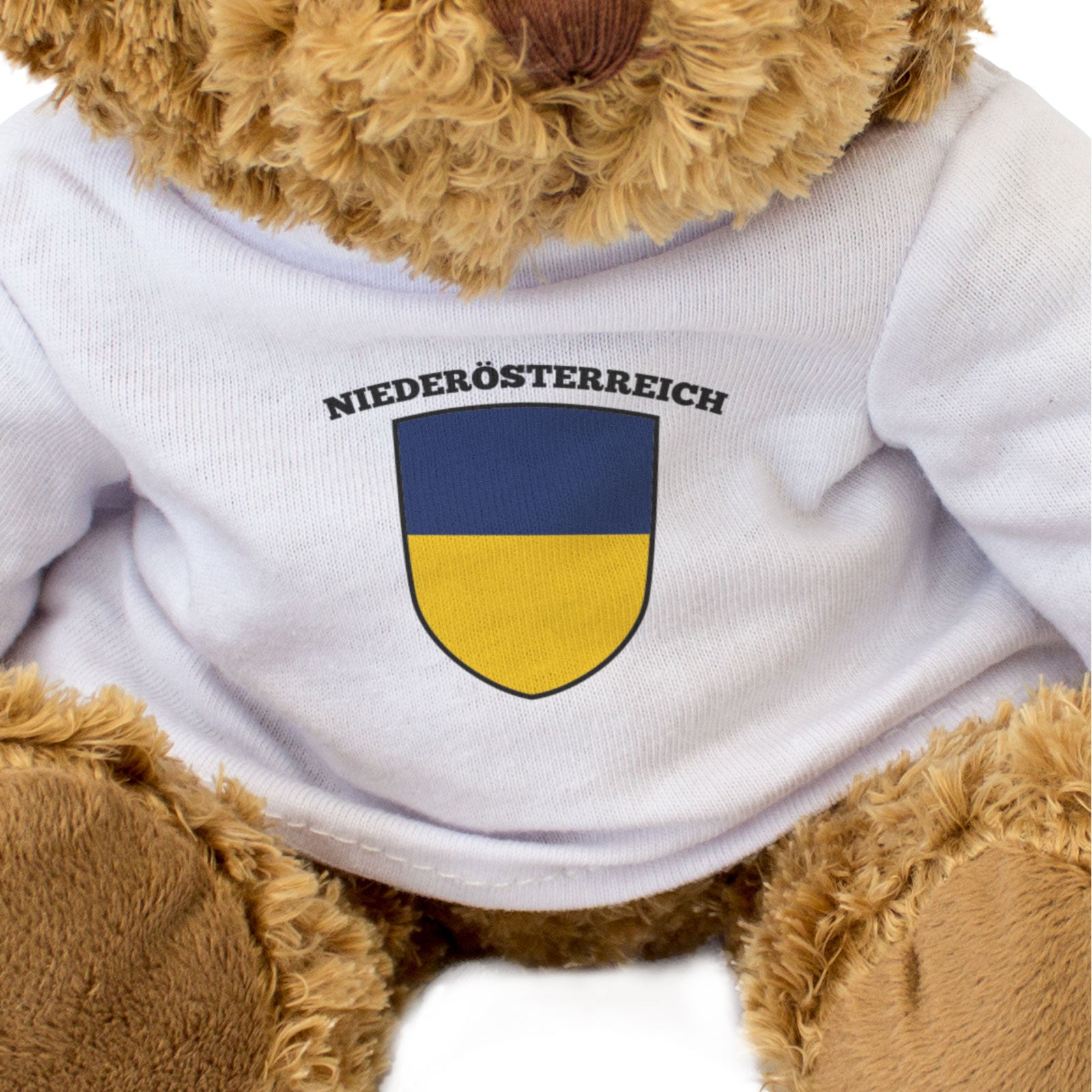 NIEDERӦSTERREICH FLAG - Teddy Bear - Cute Cuddly - Lower Austria Gift Present