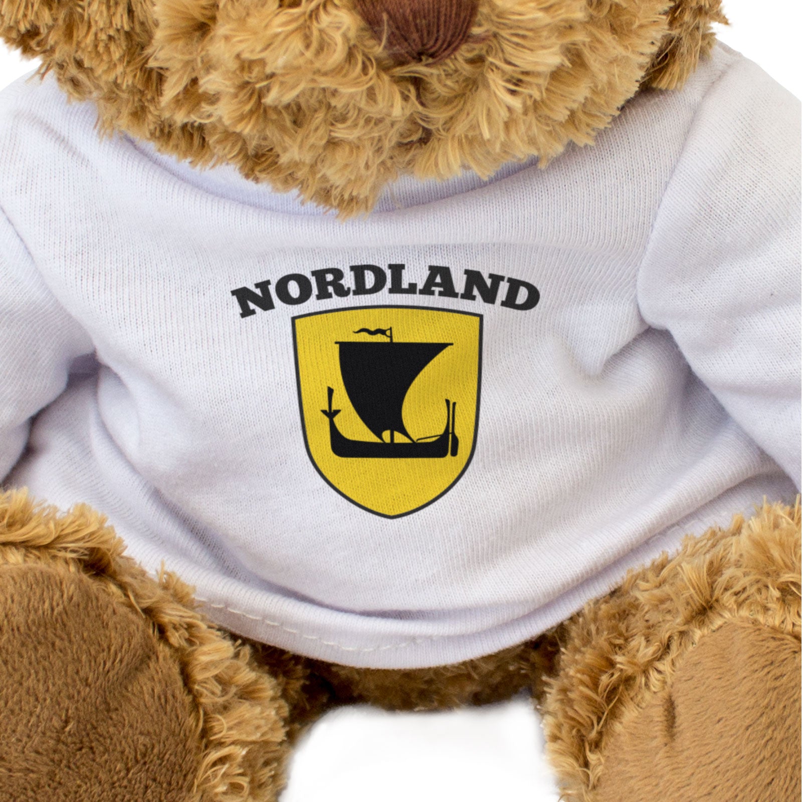 NORDLAND FLAG - Teddy Bear - Cute Cuddly Soft Adorable - Norway Gift Present