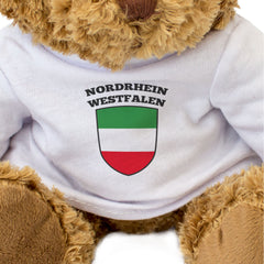 NORDRHEIN WESTFALEN FLAG - Teddy Bear - Cute Cuddly - Germany Gift Present