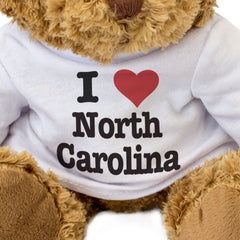 I Love North Carolina - Teddy Bear - Gift Present