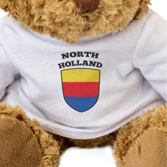 NORTH HOLLAND FLAG - Teddy Bear - Cute Cuddly Soft - Netherlands Gift Present