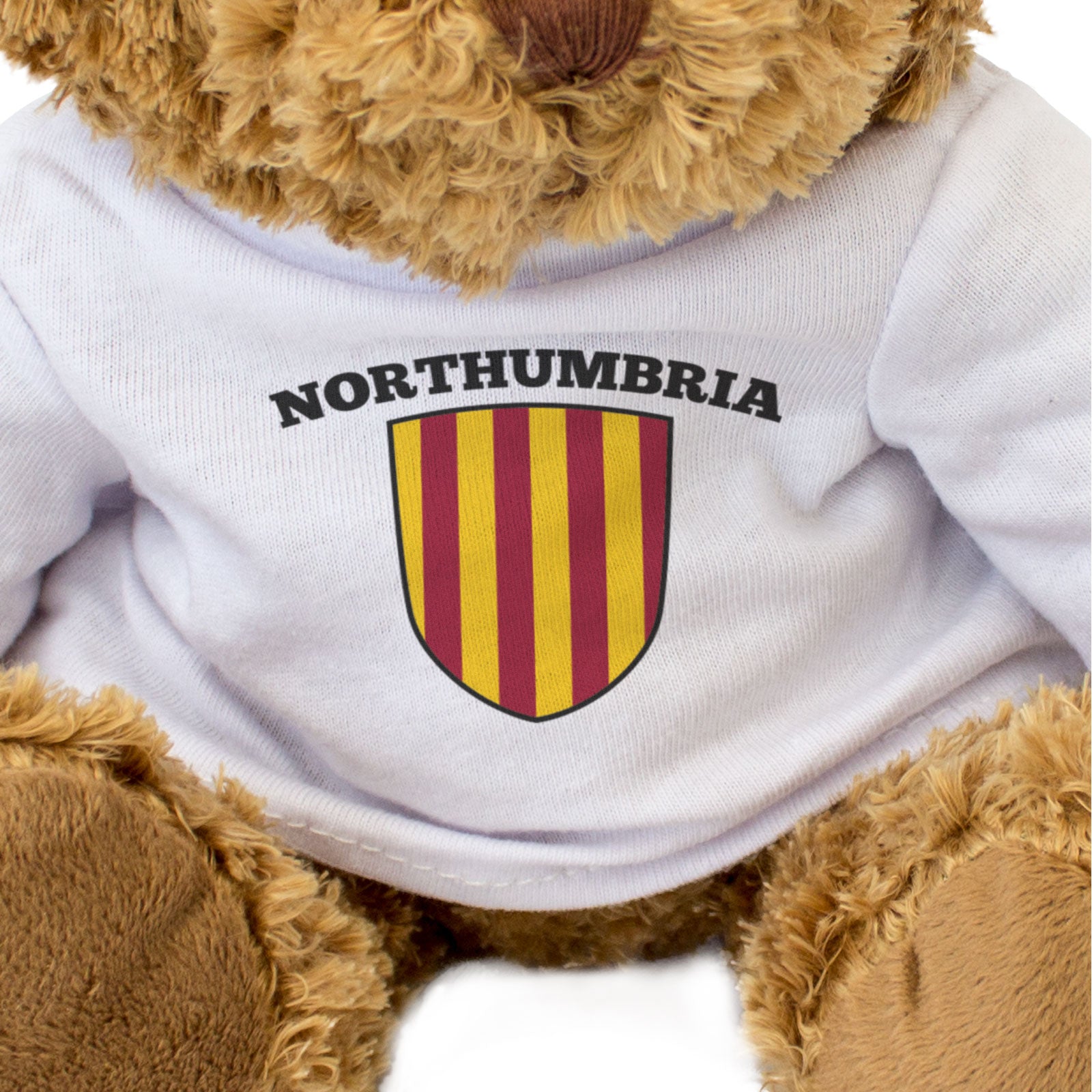 NORTHUMBRIA FLAG - Teddy Bear - Cute Cuddly Soft Adorable - England Gift Present