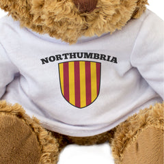 NORTHUMBRIA FLAG - Teddy Bear - Cute Cuddly Soft Adorable - England Gift Present