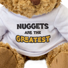 NUGGETS ARE THE GREATEST - Teddy Bear - Cute Cuddly - Funny Chicken Gift Present