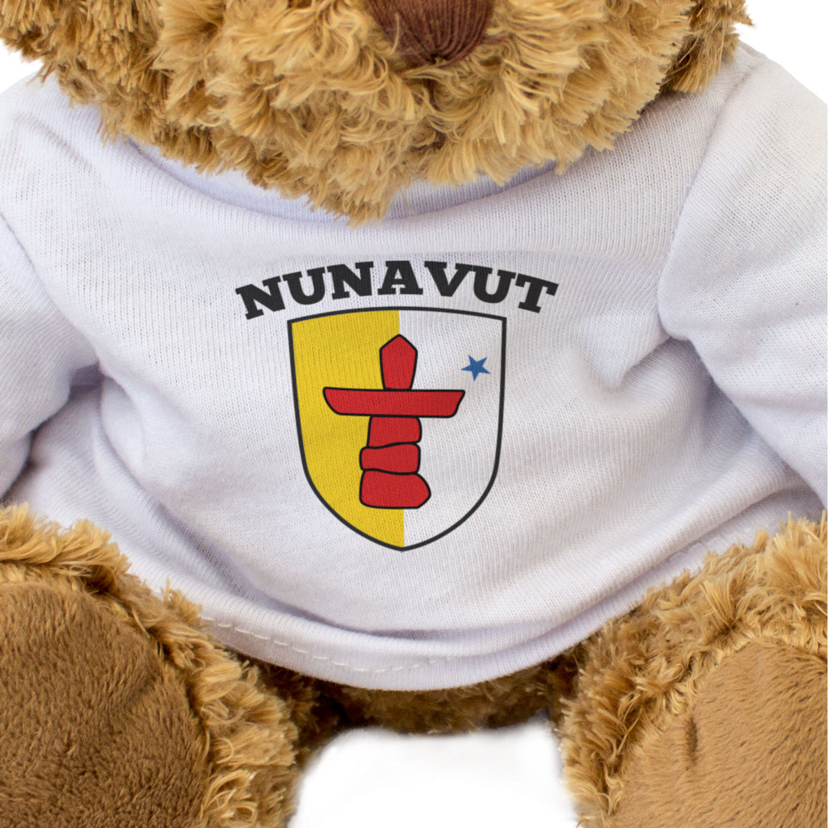 Nunavut Flag - Teddy Bear - Canada Gift Present