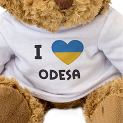 I Love Odesa (Ukraine Flag) - Teddy Bear