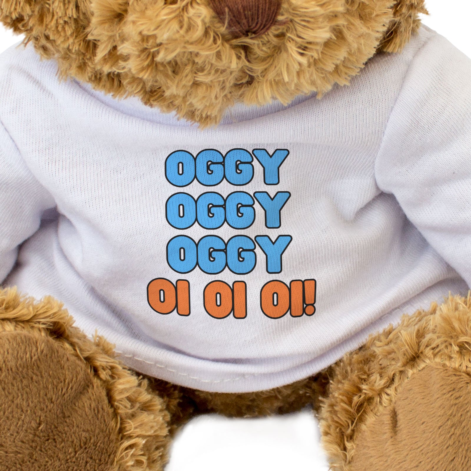 OGGY OGGY OGGY OI OI OI - Teddy Bear - Cute Funny Soft Souvenir Gift Present