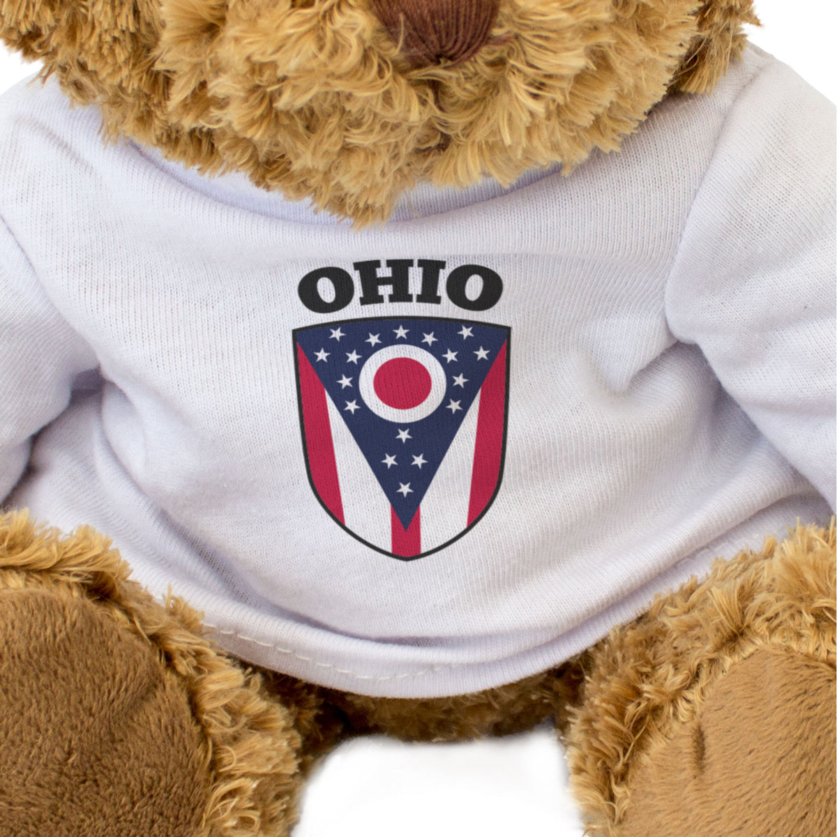 Ohio Flag - Teddy Bear - Gift Present