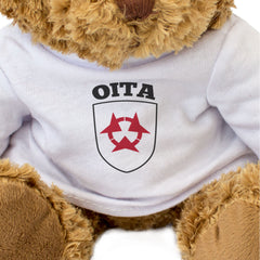OITA PREFECTURE FLAG - Teddy Bear - Cute Cuddly Soft - Japan Gift Present