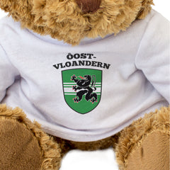 ÔOST VLOANDERN FLAG - Teddy Bear - Cute - East Flanders Belgium Gift Present