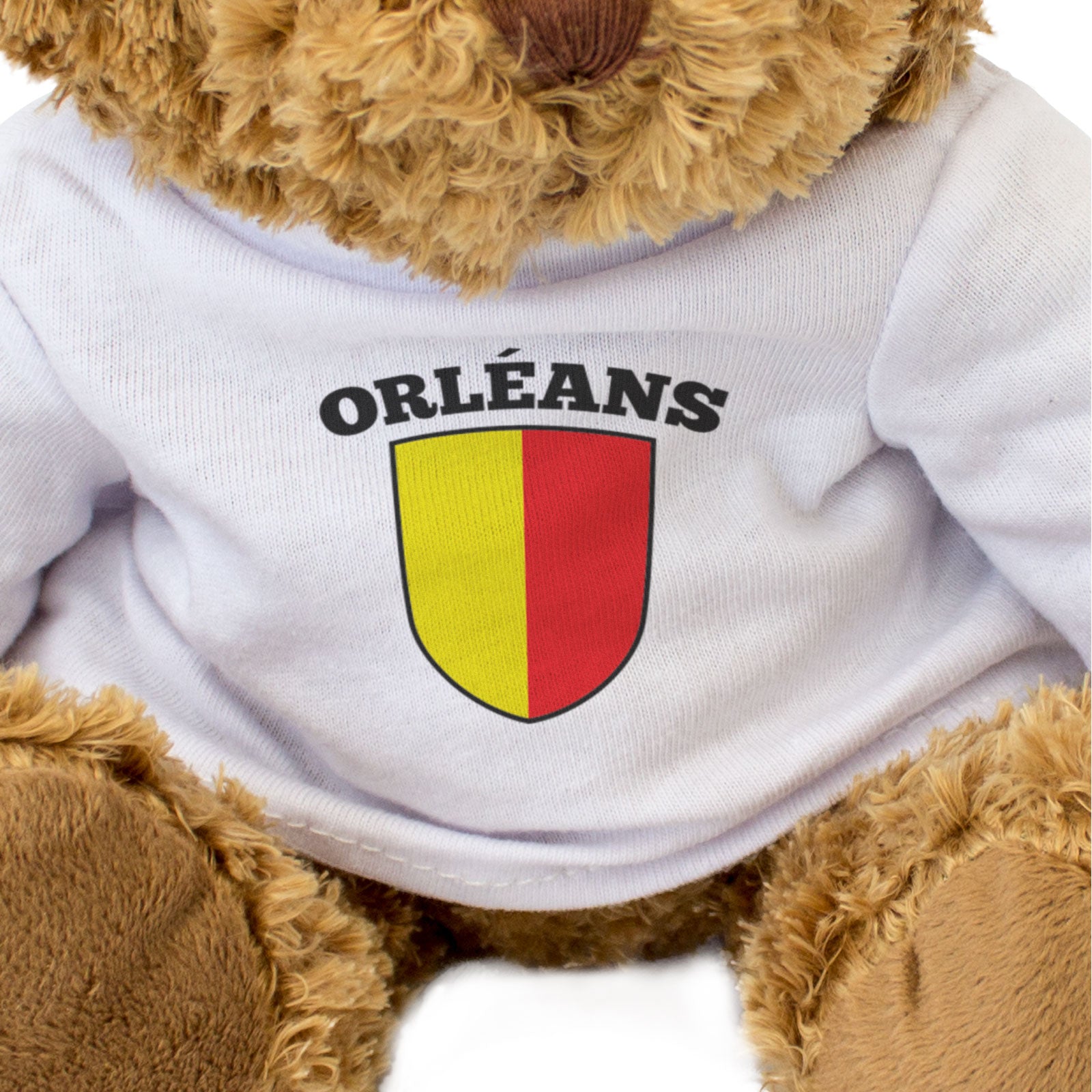 ORLEANS FLAG - Teddy Bear - Cute Cuddly Soft Adorable - France Gift Present