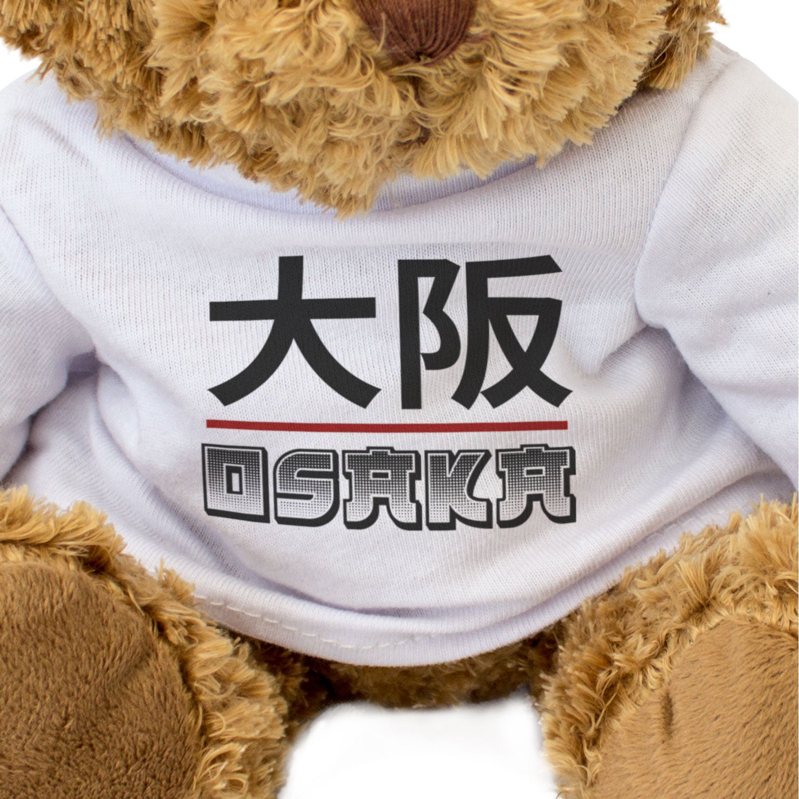 OSAKA (KANJI) - Teddy Bear - Cute Cuddly - Japanese Souvenir Gift Present