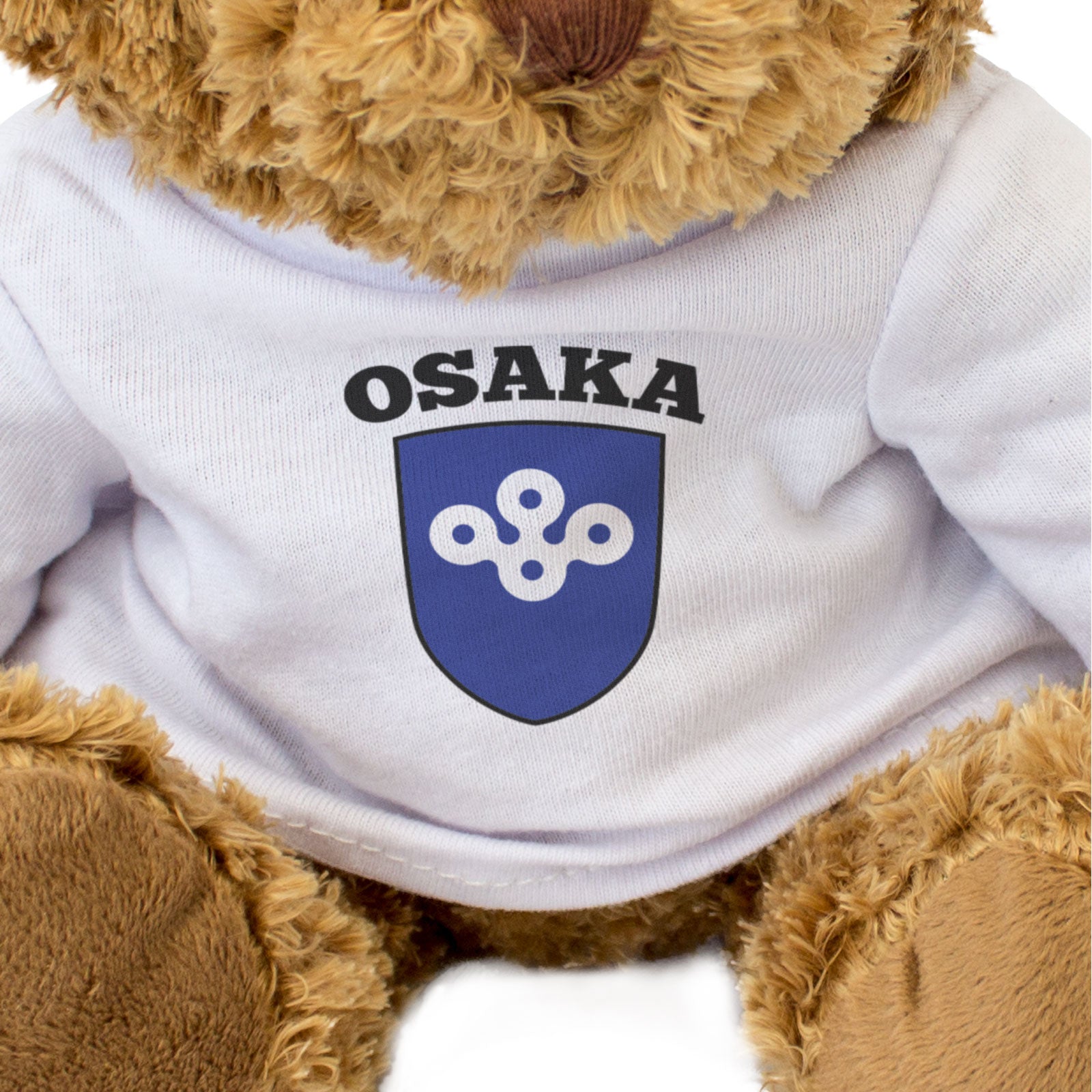 OSAKA PREFECTURE FLAG - Teddy Bear - Cute Cuddly Soft - Japan Gift Present