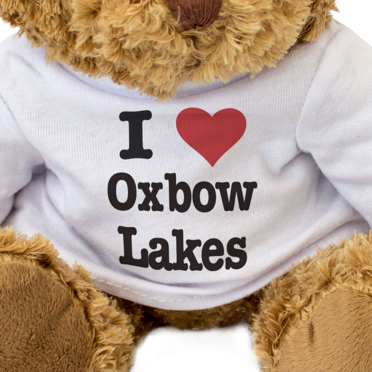 I Love Oxbow Lakes - Teddy Bear