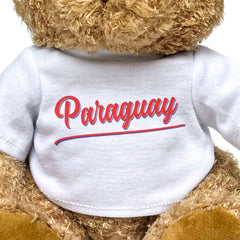 PARAGUAY (SCRIPT) - Teddy Bear - Cute - Funny Paraguayan Souvenir Gift Present
