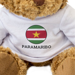 PARAMARIBO (SURINAME FLAG ROUNDEL) - Teddy Bear - Cute - Souvenir Gift Present