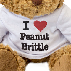 I Love Peanut Brittle - Teddy Bear