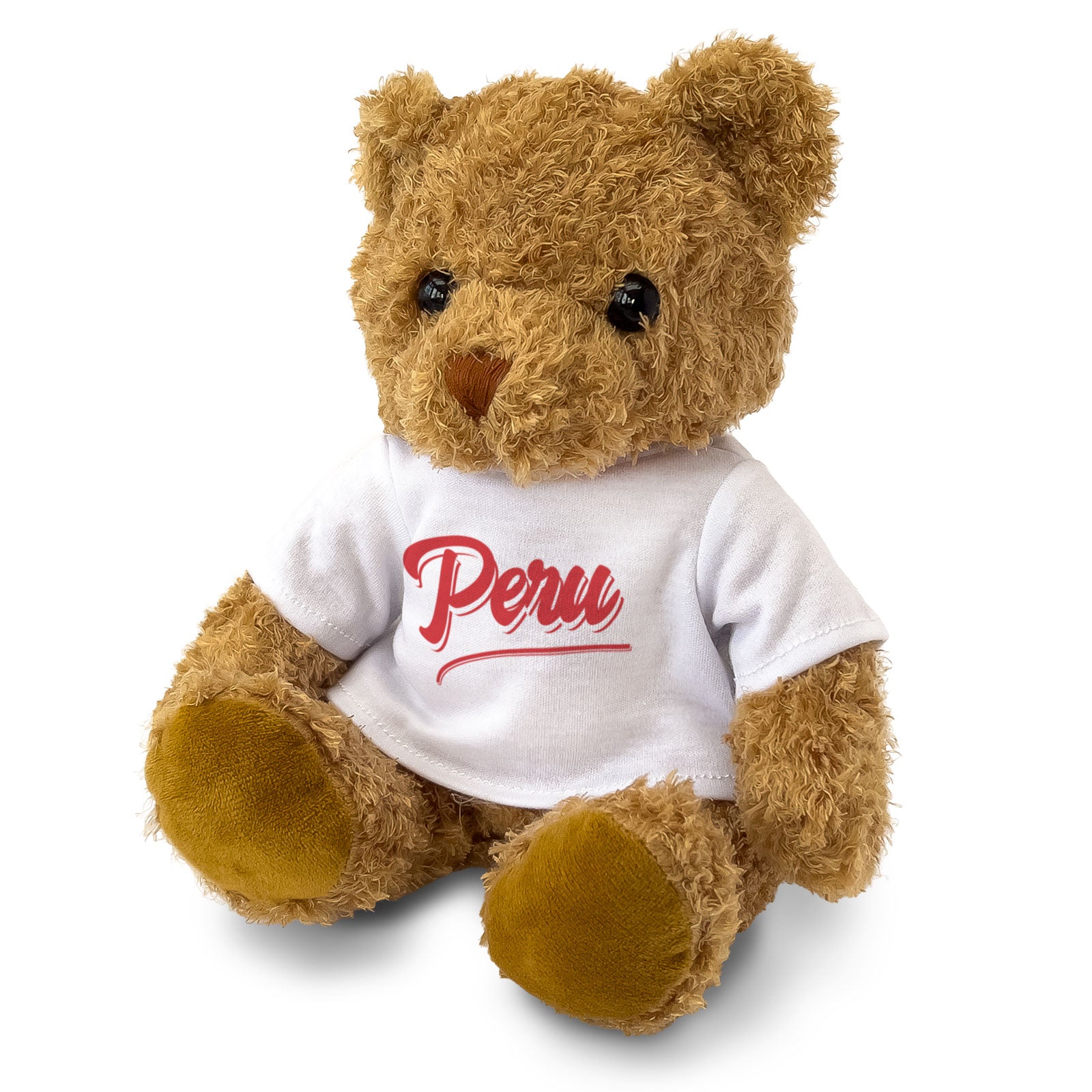 PERU (SCRIPT) - Teddy Bear - Cute Soft - Funny Peruvian Souvenir Gift Present