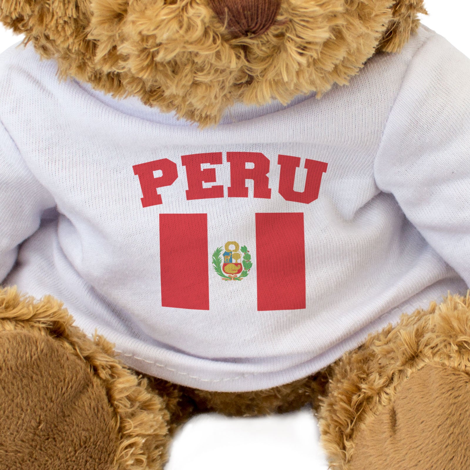 PERU + FLAG - Teddy Bear - Cute Funny Peruvian Souvenir Gift Present - Image 3