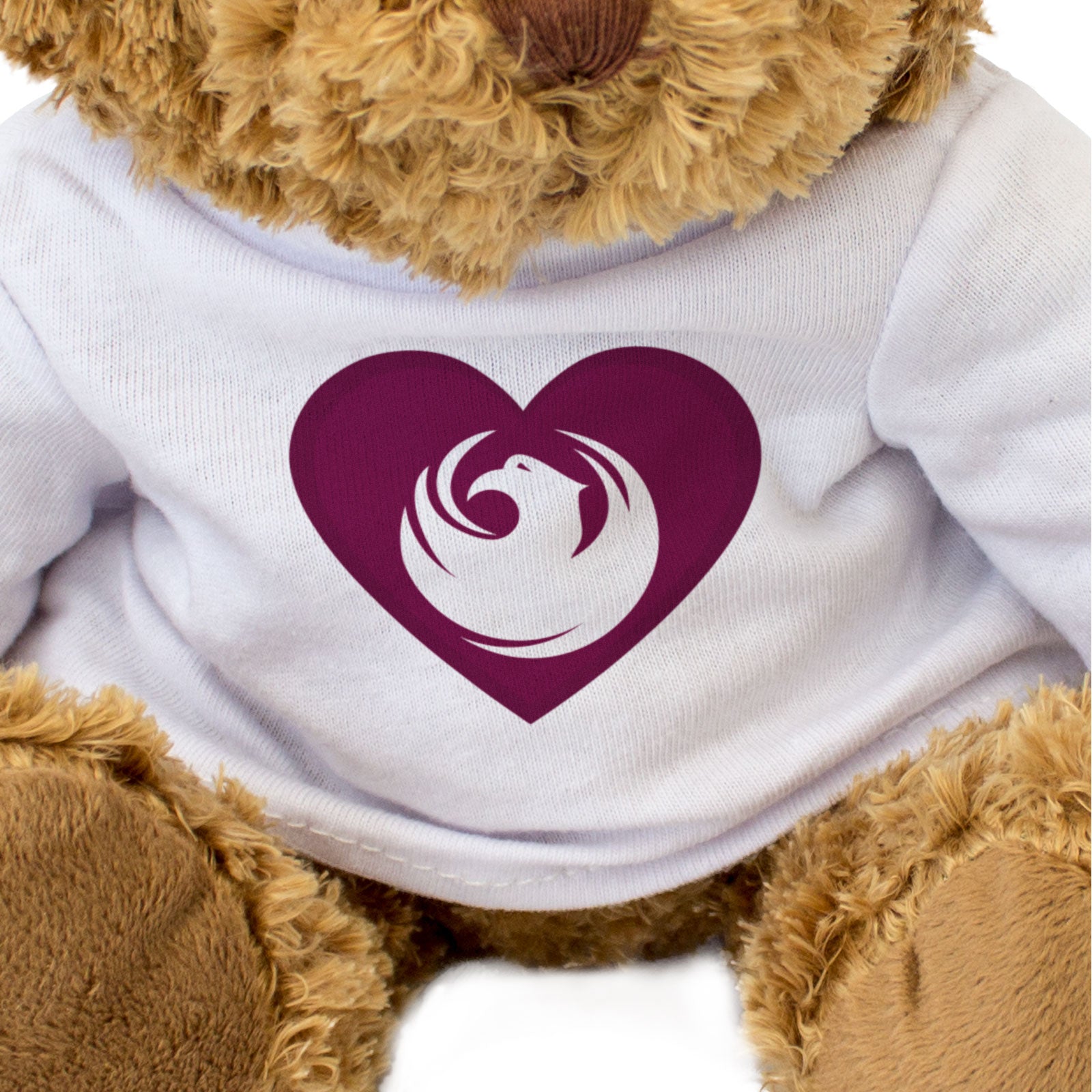 PHOENIX CITY FLAG HEART - Teddy Bear - Cute Cuddly Soft - Arizona Gift Present