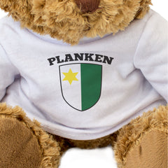 PLANKEN FLAG - Teddy Bear - Cute Cuddly Soft - Liechtenstein Gift Present