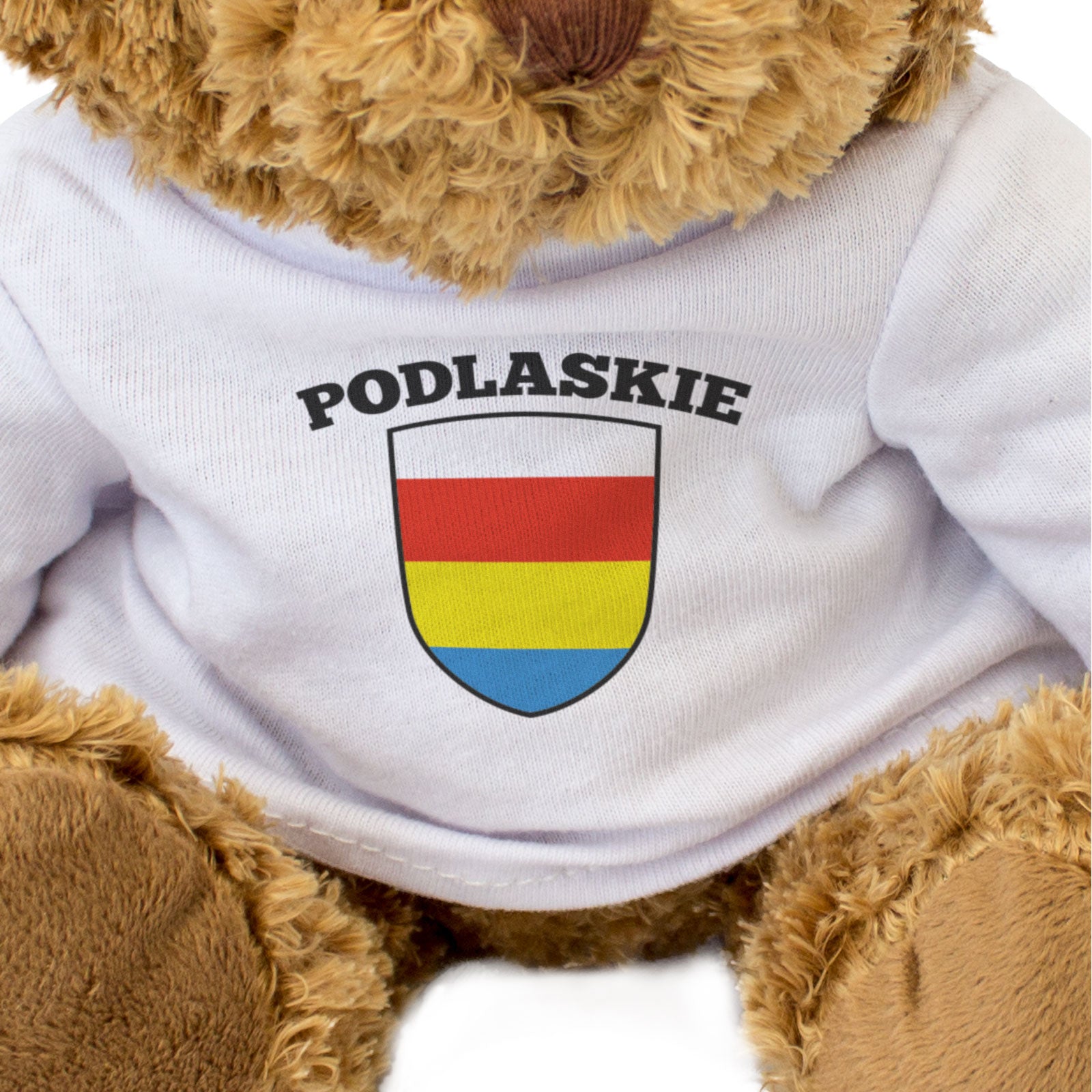 PODLASKIE FLAG - Teddy Bear - Cute Cuddly Soft - Poland Polska Gift Present