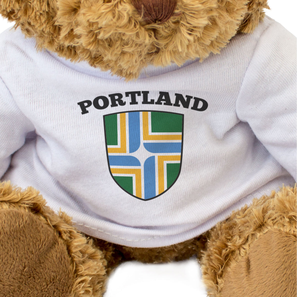 Portland Flag - Teddy Bear - Oregon Gift Present