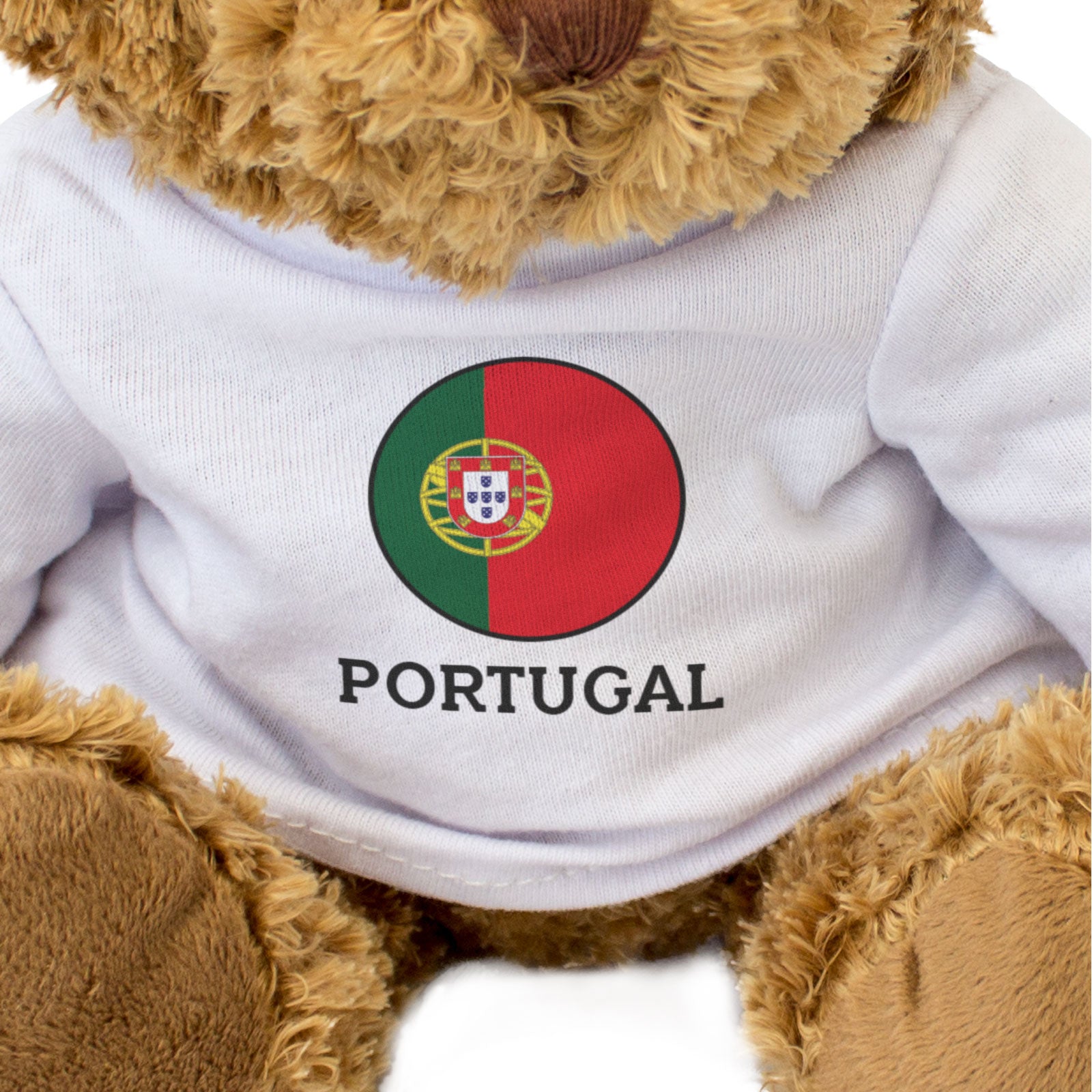 PORTUGAL FLAG ROUNDEL - Teddy Bear - Cute Cuddly Soft - Portuguese Gift Present