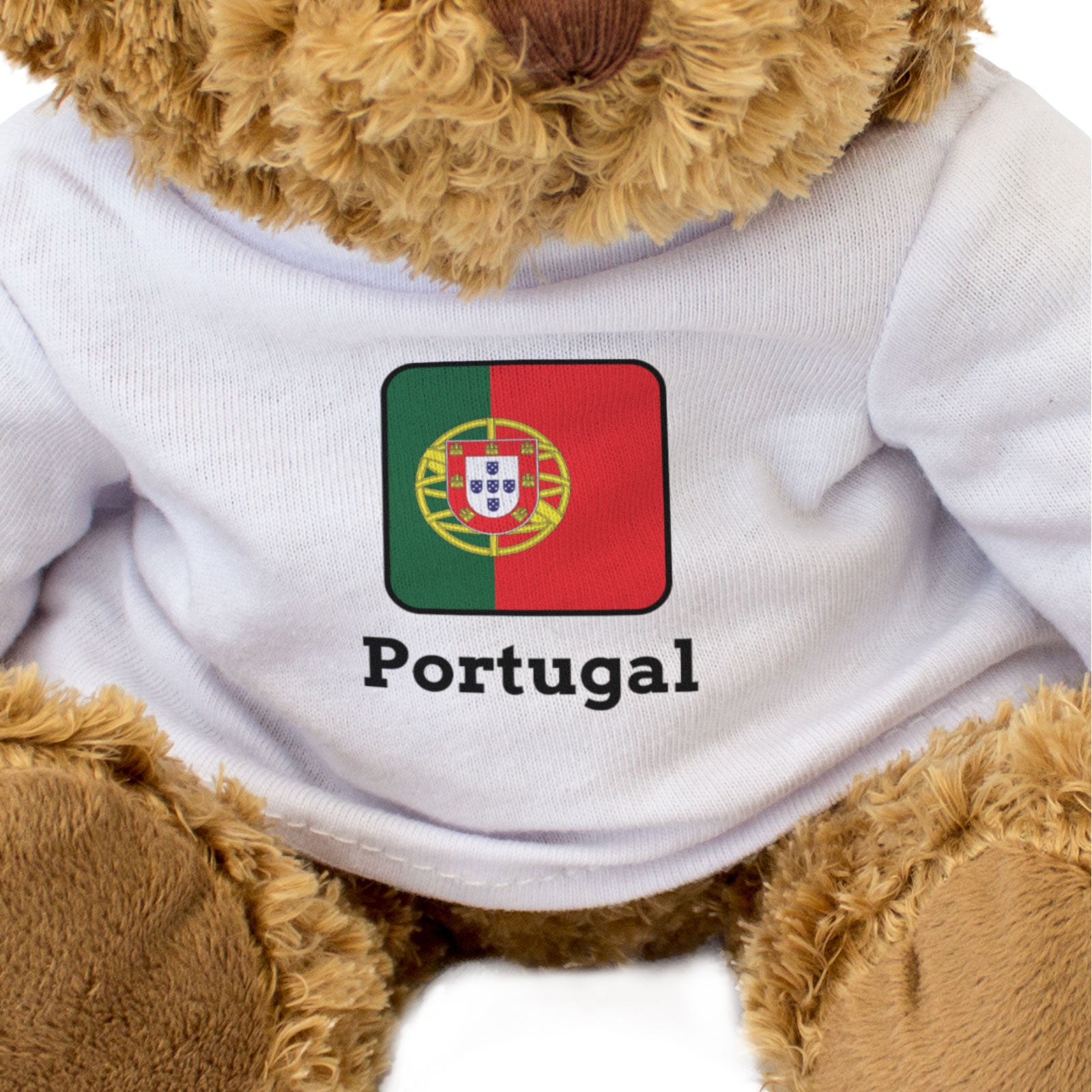 PORTUGAL FLAG SQUARE - Teddy Bear - Cute - Portuguese Souvenir Gift Present