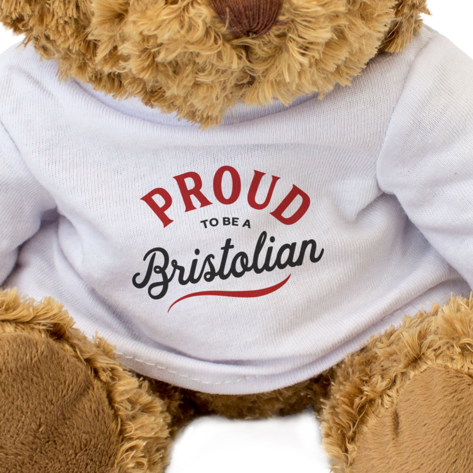 PROUD TO BE A BRISTOLIAN - Teddy Bear - Cute Cuddly - Funny Bristol Gift Present